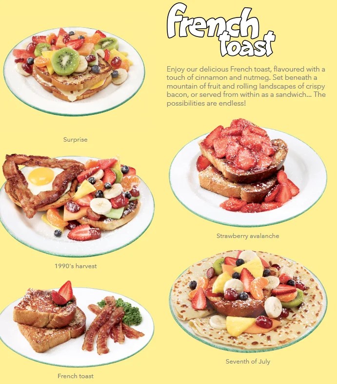 Cora Menu & Prices Canada