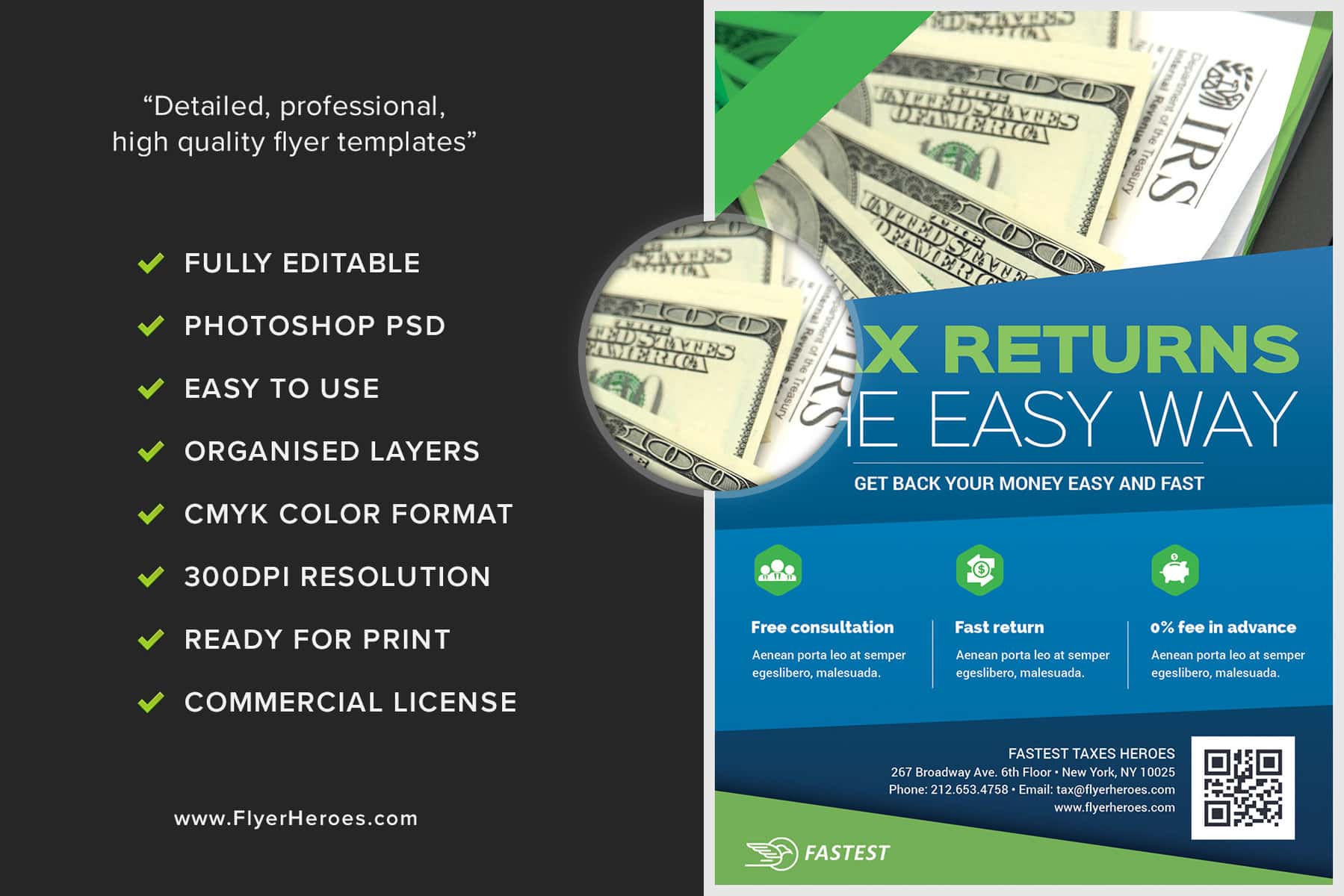 Tax Flyer 2 FlyerHeroes