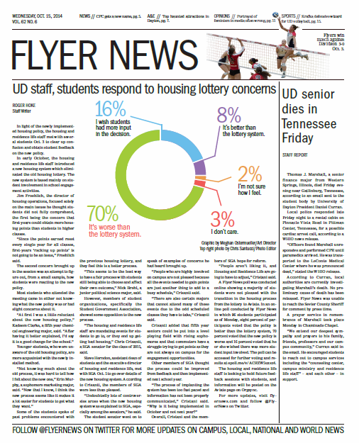 10_14 Flyer News Univ. of Dayton's Student Newspaper