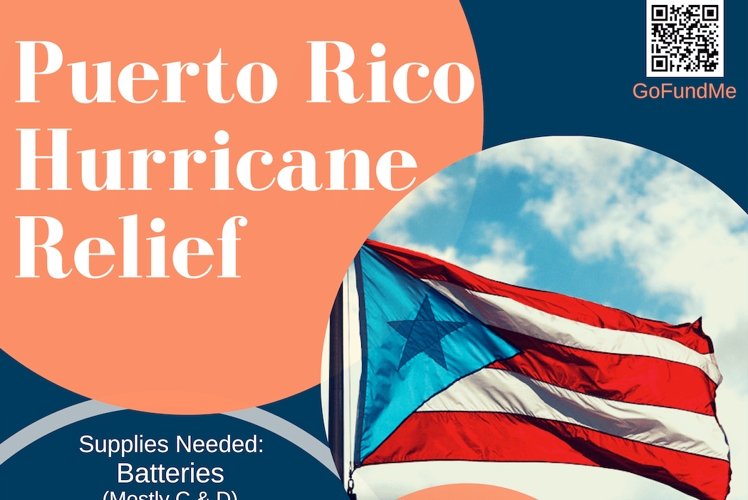 Hurricane Relief For Puerto Rico, Students Set Up Donation DropOffs