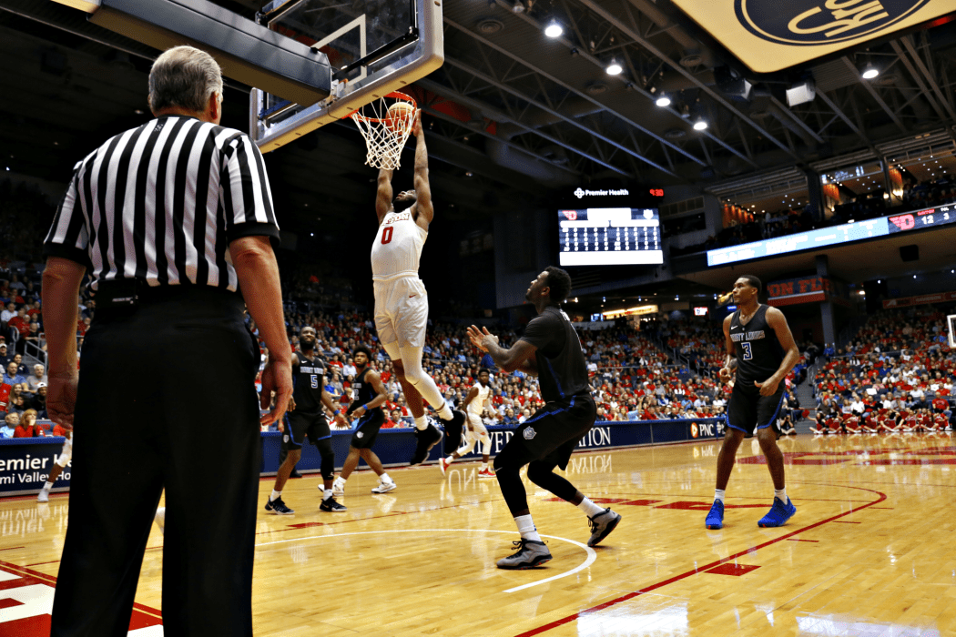 Men’s Basketball Recap Dayton Sluggish First Half To Take