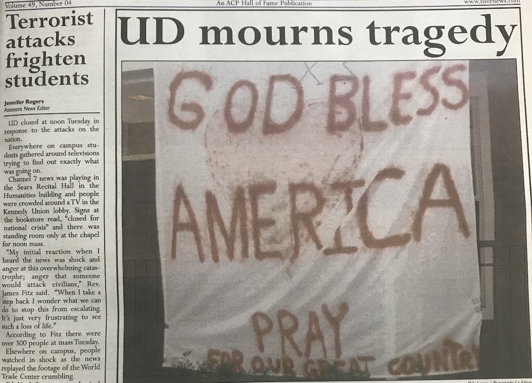 From The Archives Flyer News’ 9/11 Coverage Flyer News Univ. of