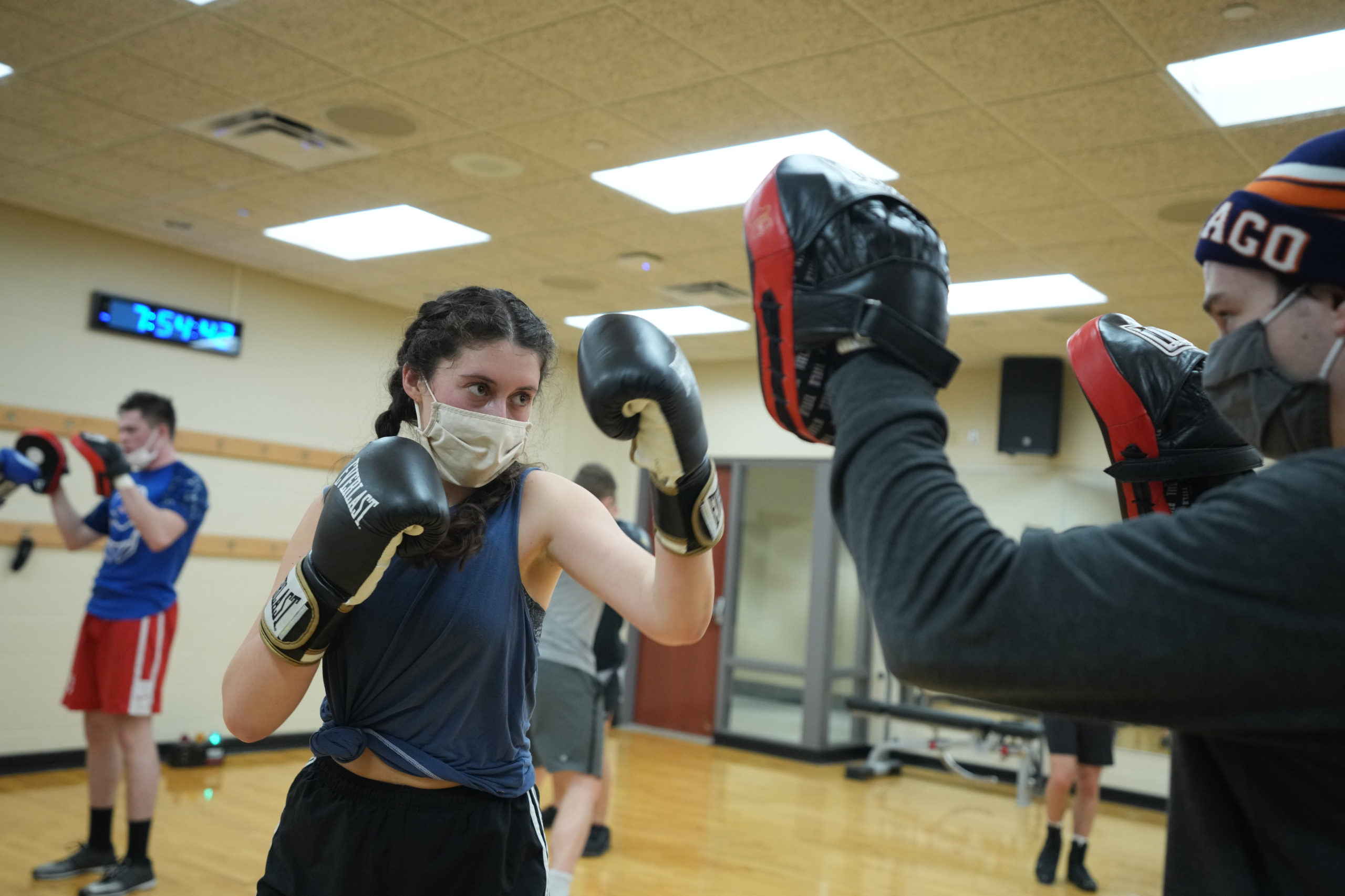 University of Dayton student finding her place in Club Boxing team