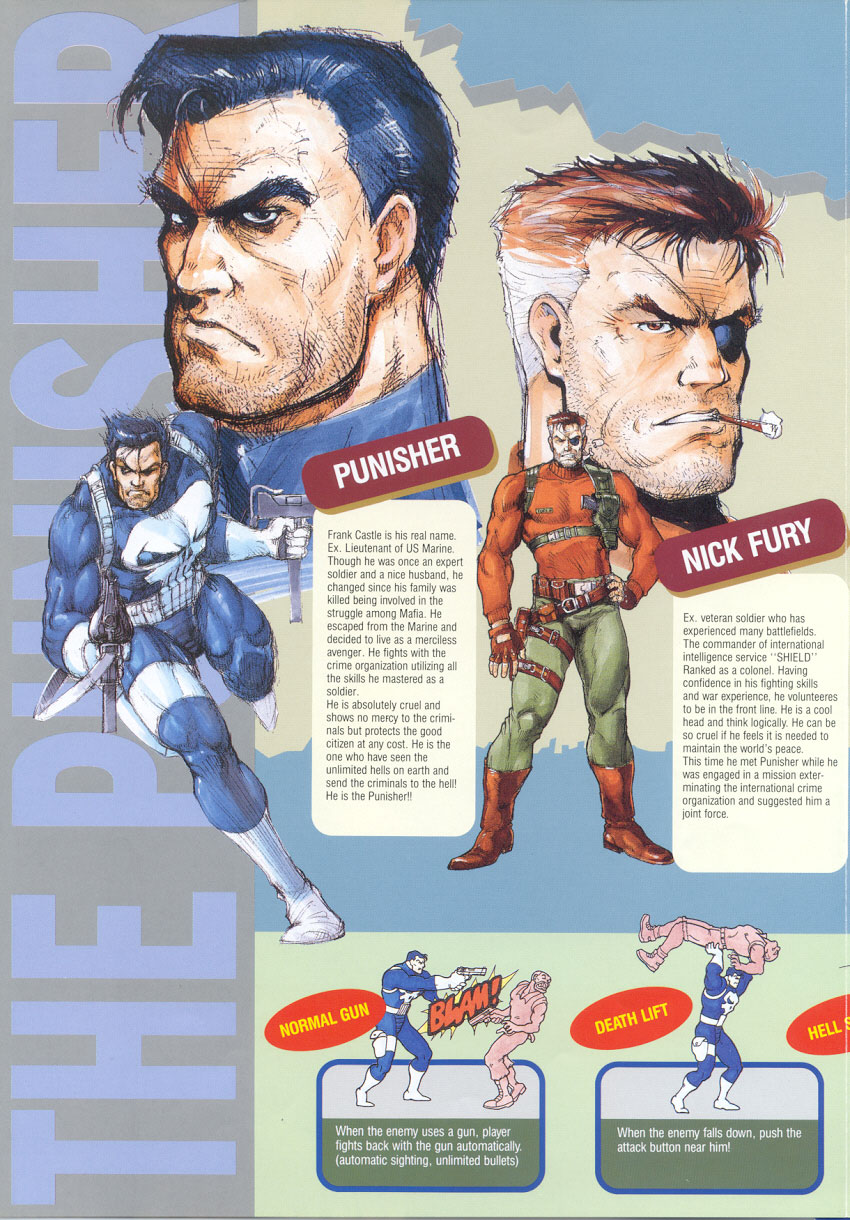 The Arcade Flyer Archive Video Game Flyers Punisher, The,