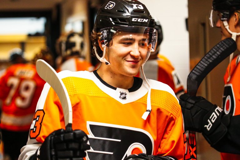 Flyers Prospect Elliot Desnoyers "The Destroyer" Was Named To Team