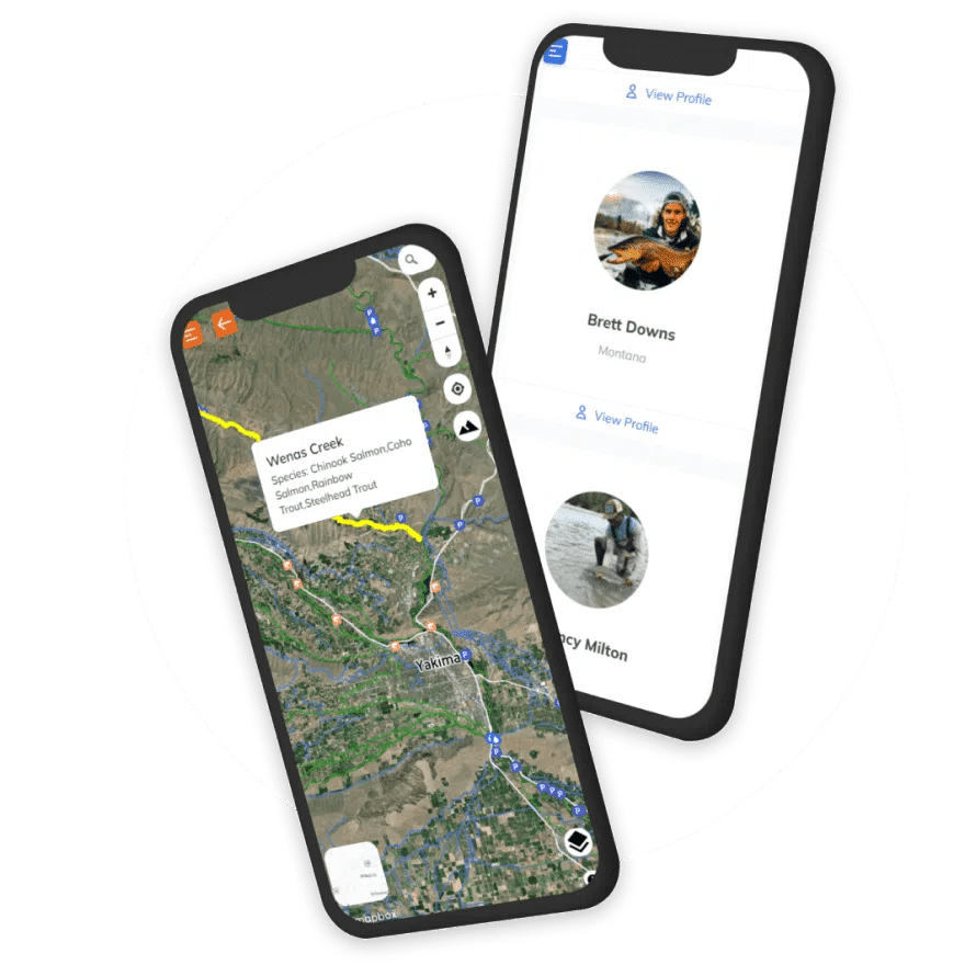Fly Fishing App Community and Maps // FlyFishFinder