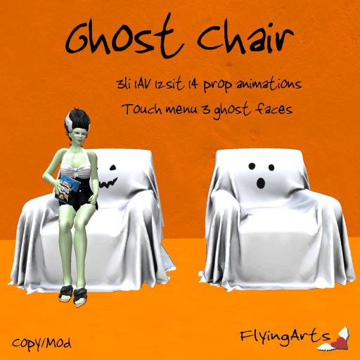 New Ghost Chairs FlyingArts