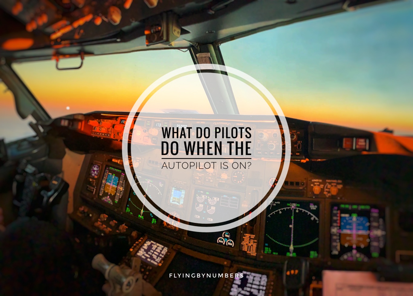 5 surprising things pilots do when the autopilot is on