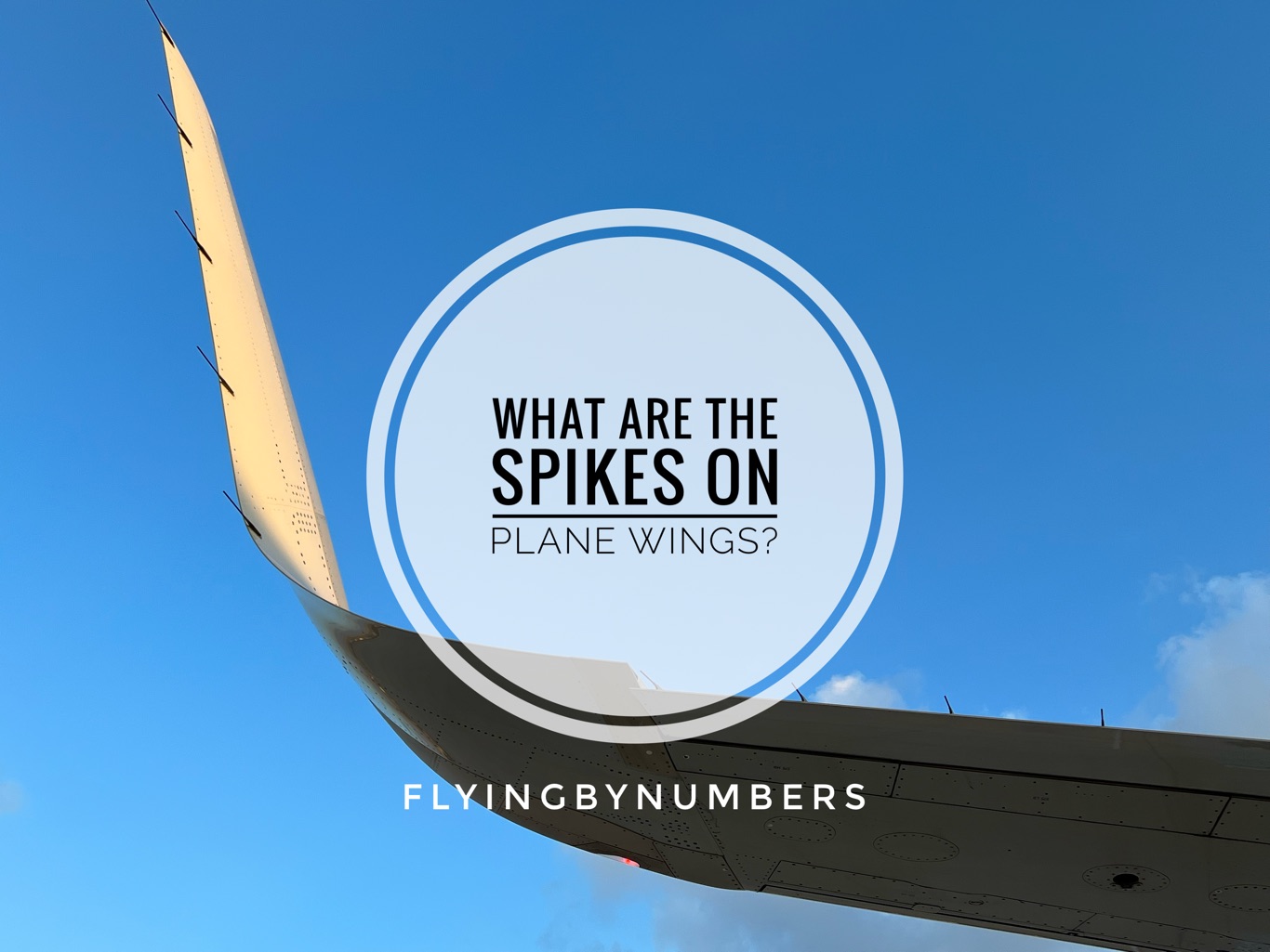 Mystery of the Spikes on Plane Wings Solved Static Wick Explanation