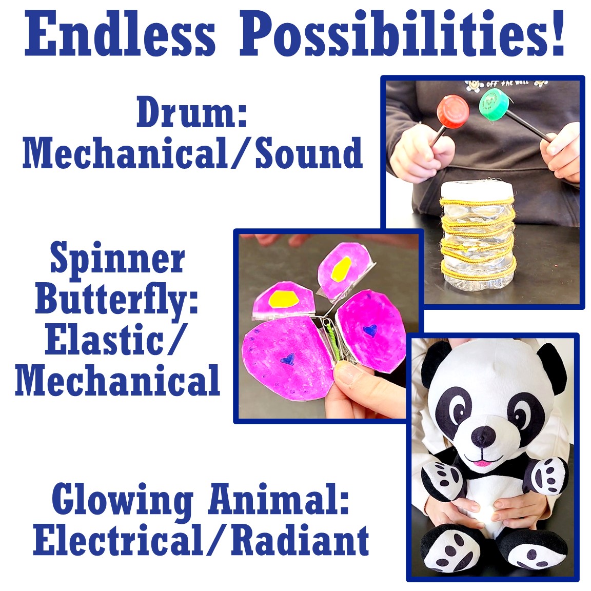 Energy Activity Energy Transformations Toy Project Flying Colors Science