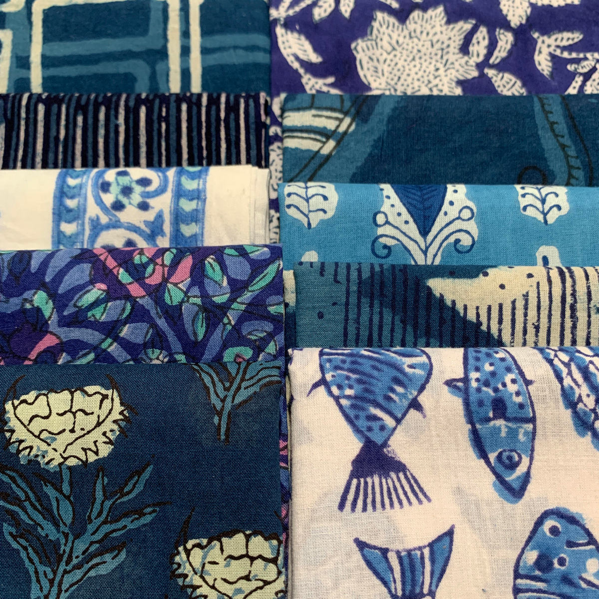 Cushions Flying Fish Kits by Wendy Williams