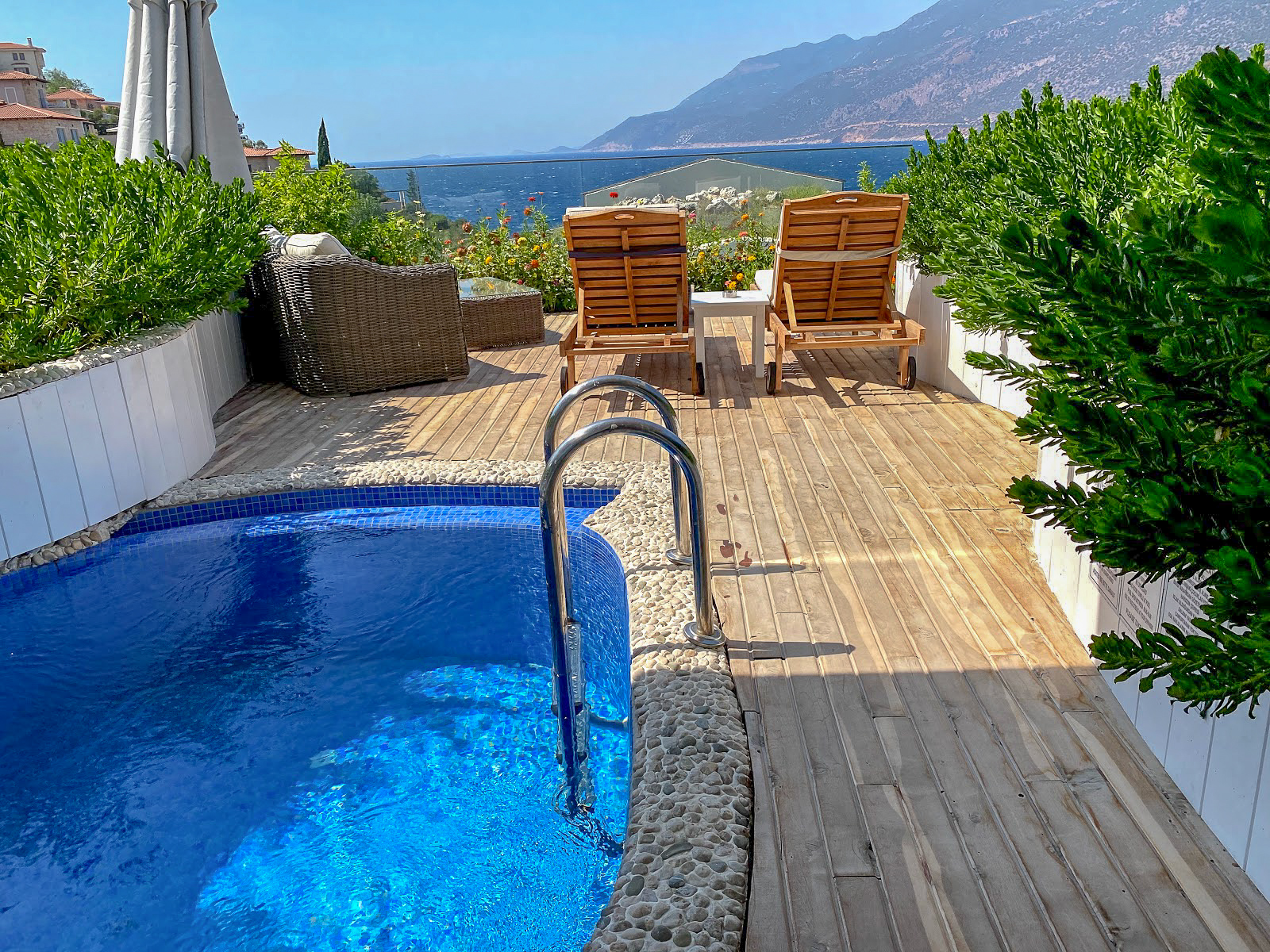 A Bed in Kaş Kas Peninsula Gardens Hotel Review Flying Fluskey