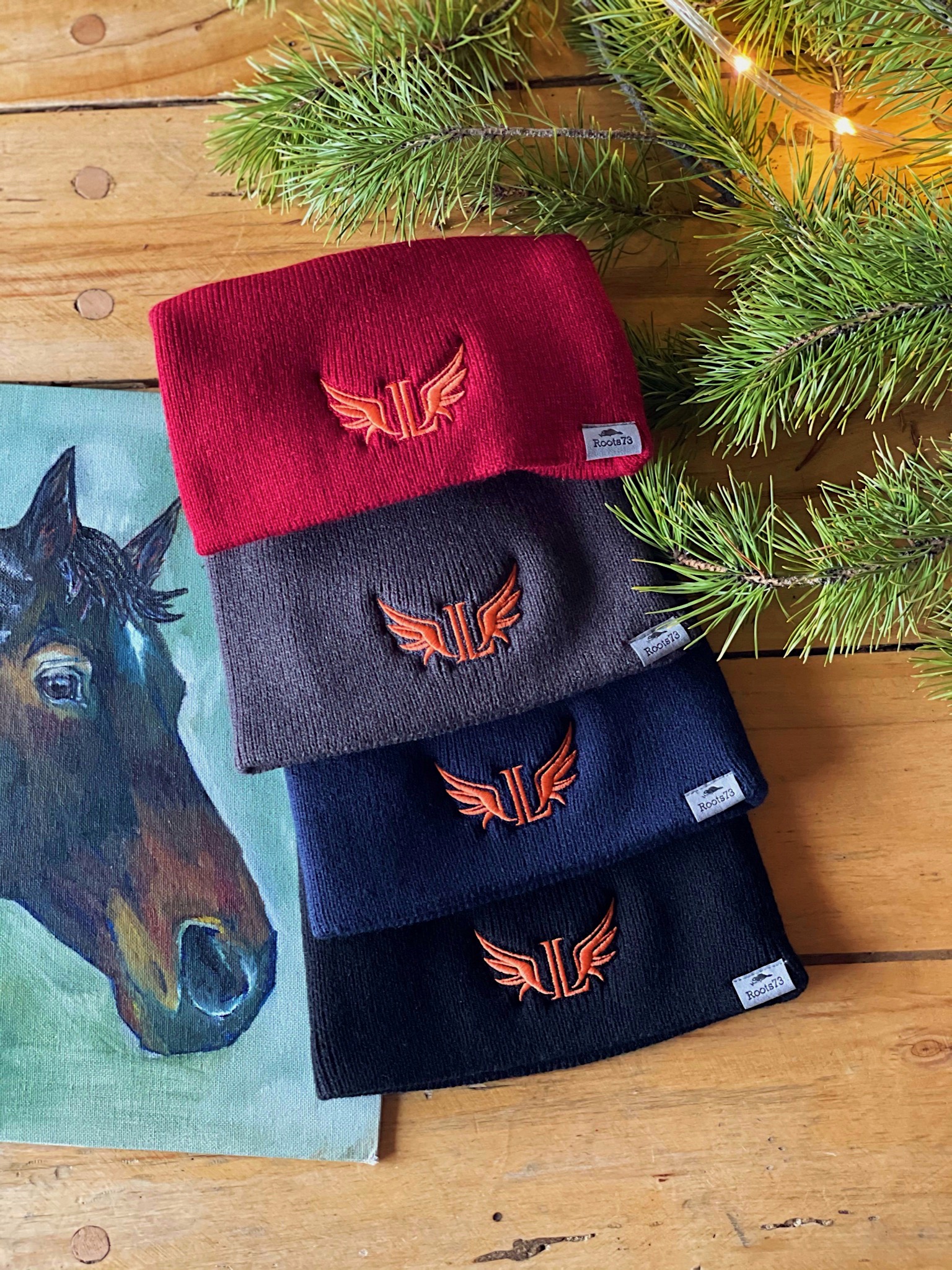 Flying L Ranch Flat Toque *Limited Stock* Flying "L" Ranch