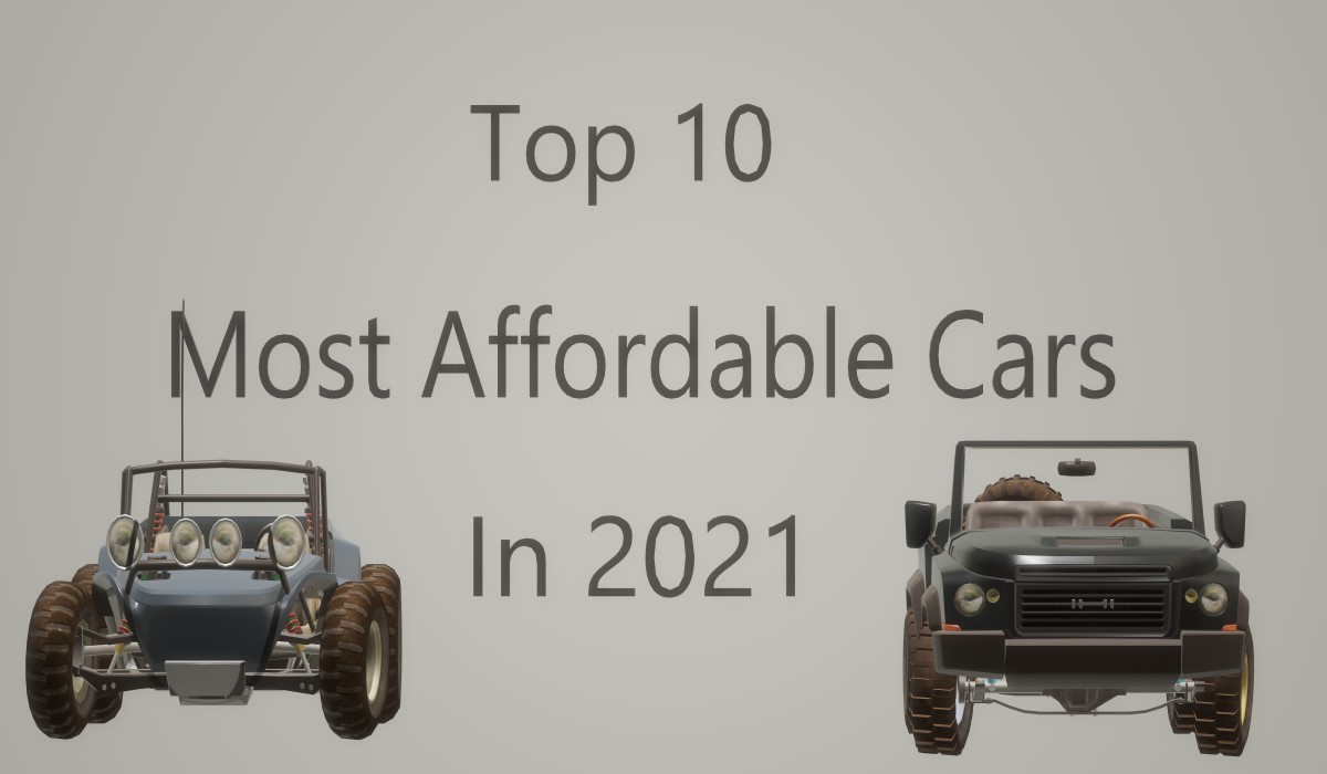 Top 10 Most Affordable Cars In 2021 The Flying Mack