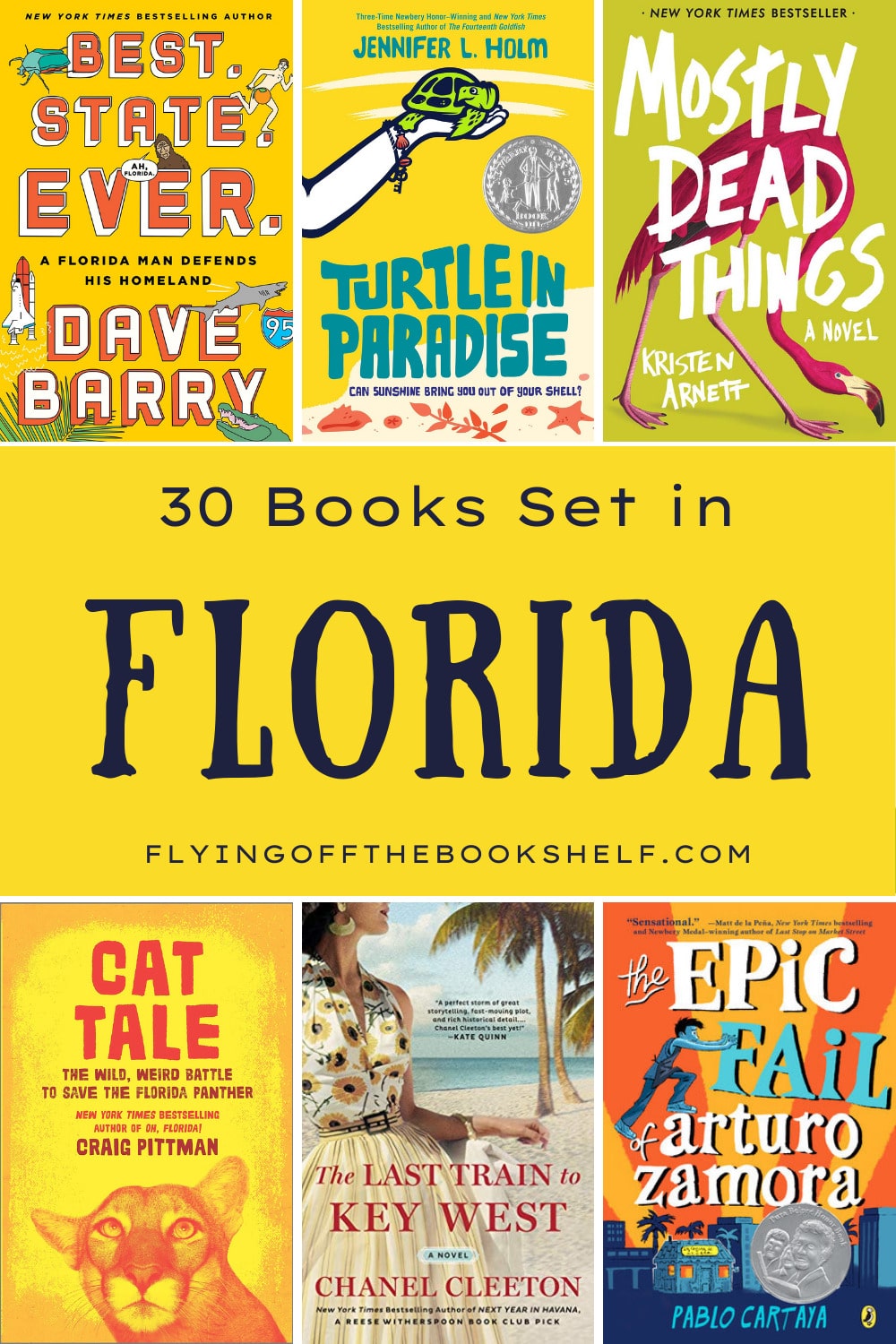 37 Great Books Set in + About Florida Flying Off The Bookshelf