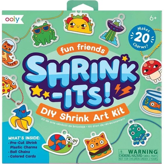 ShrinkIts! Art Kit Fun Friends Flying Pig Toys