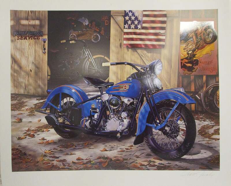 Meet Scott Jacobs The Original HarleyDavidson Artist Flying Piston
