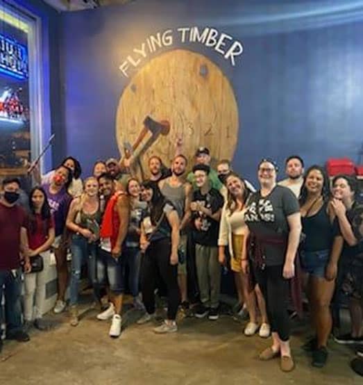 Omaha Axe Throwing Company Team Building Events in Omaha
