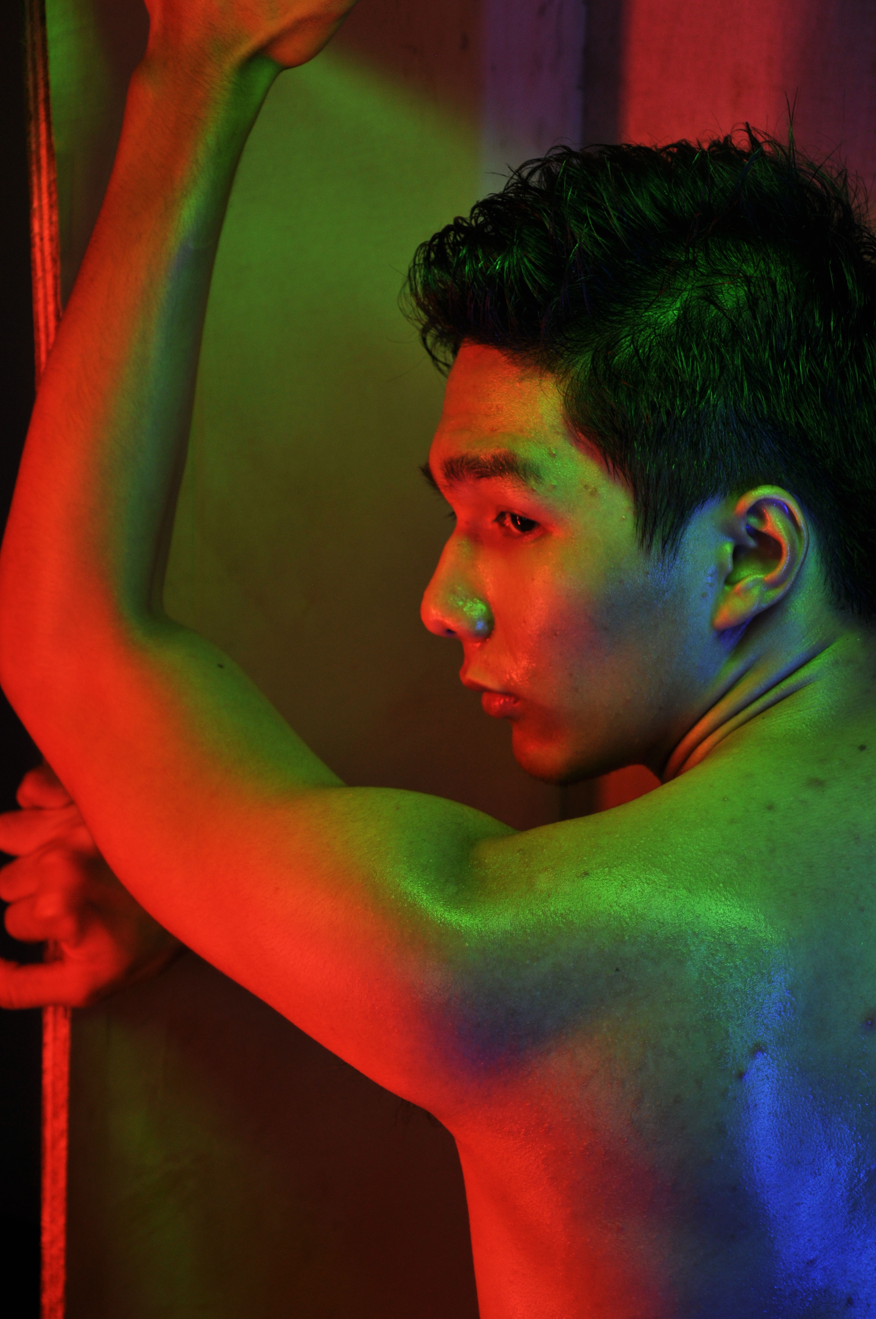 T5 RGB FLUORESCENT LIGHT PHOTOGRAPHY Flying with Mermaids