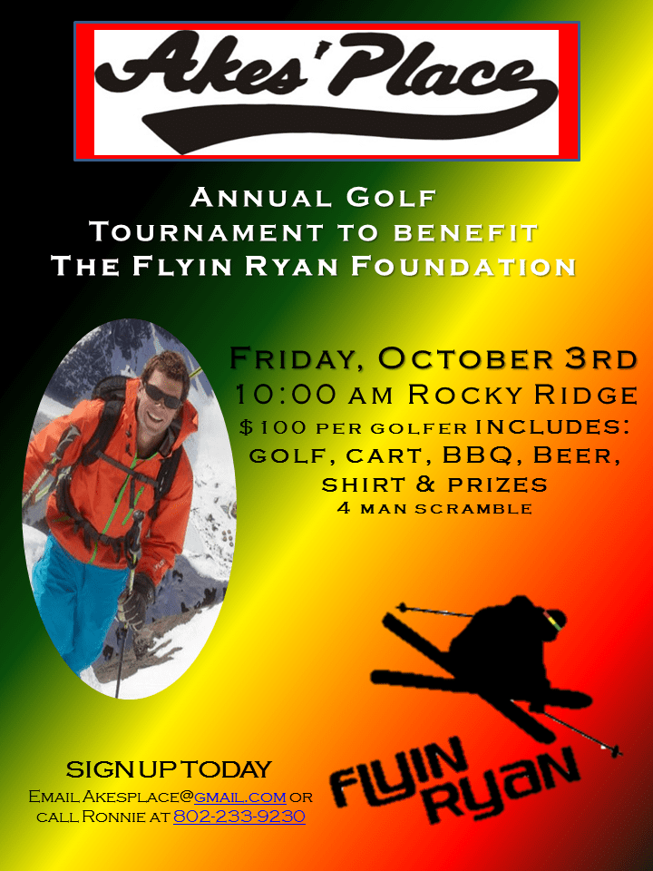 Flyin Ryan Golf Tournament Rescheduled to Oct. 3rd Flyin Ryan Hawks