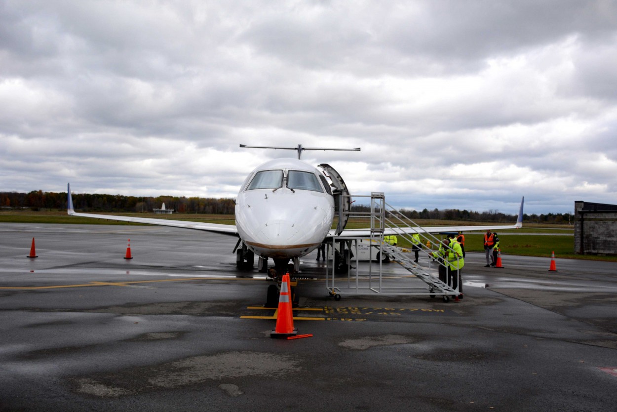 to the Jet Age! Ithaca Tompkins International Airport, New