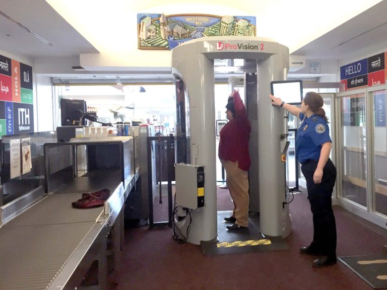 The TSA Introduced an Advanced Image Technology (AIT) Machine at ITH Ithaca Tompkins