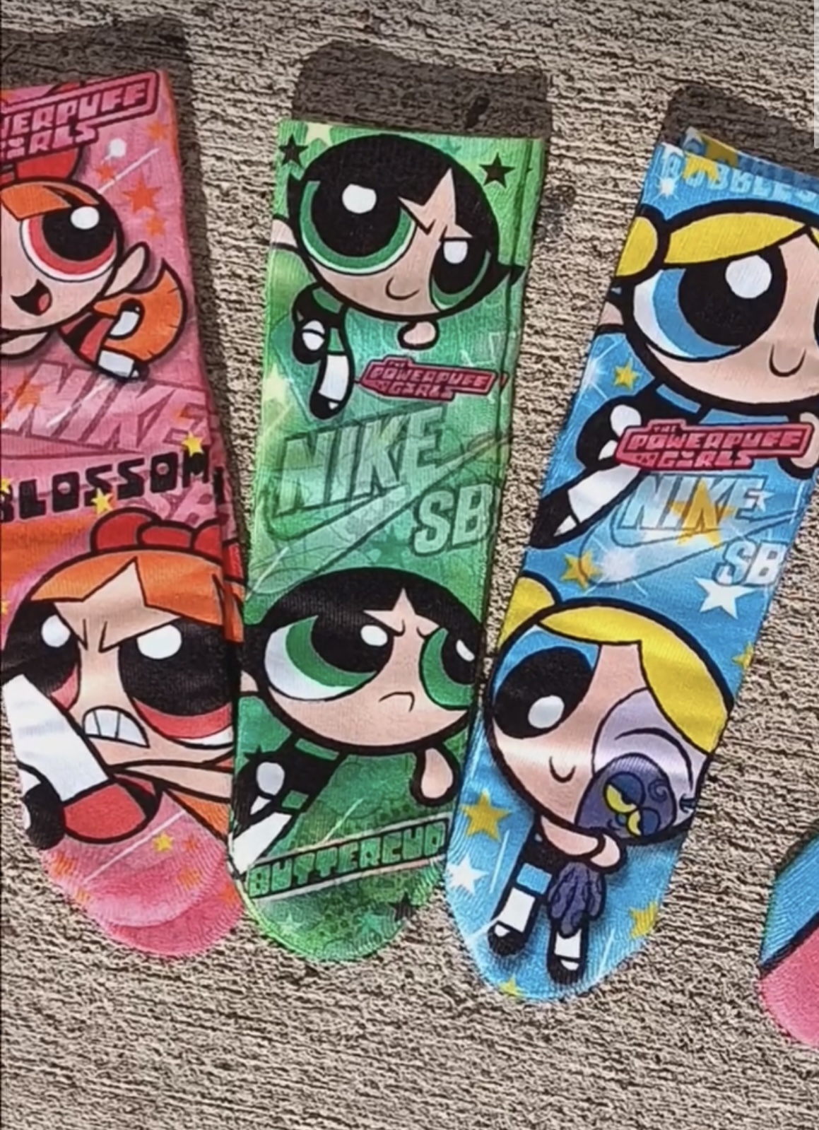 Powerpuff girls socks FLYKIDZCO