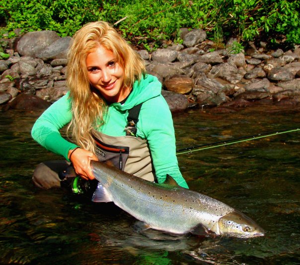 News Meet miss personality and top Flyfishing guide April Vokey Fly