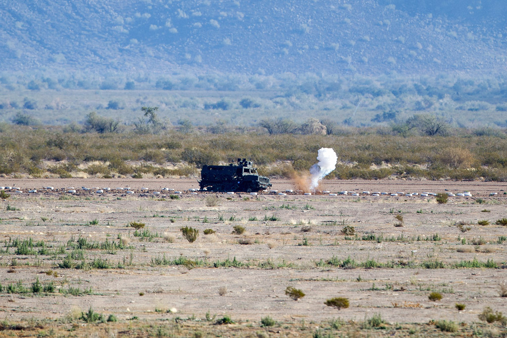 Barry M. Goldwater Range Live firing FLYMAG