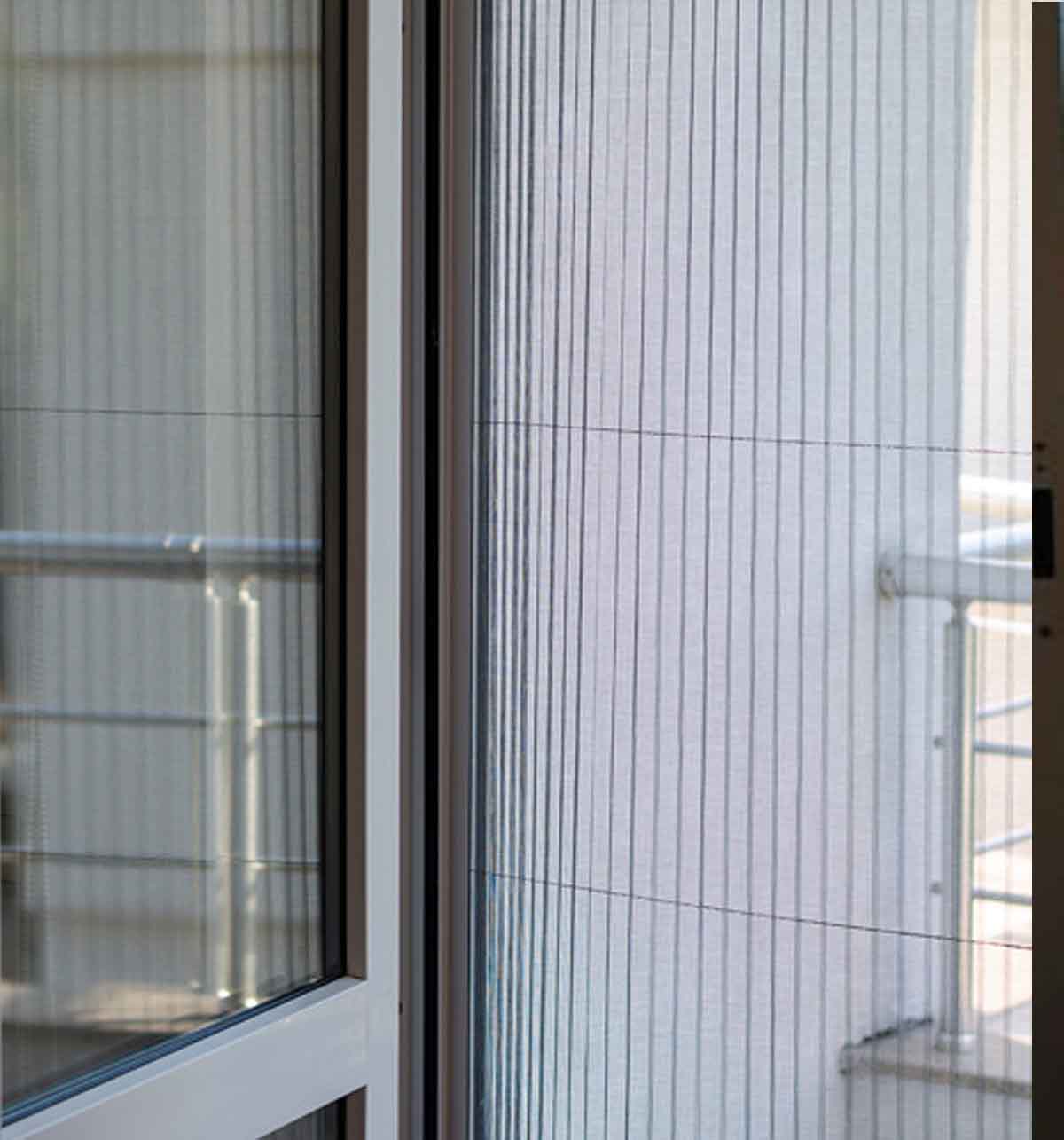 Retractable French Door Screens Fly Screens / Insect Screens for