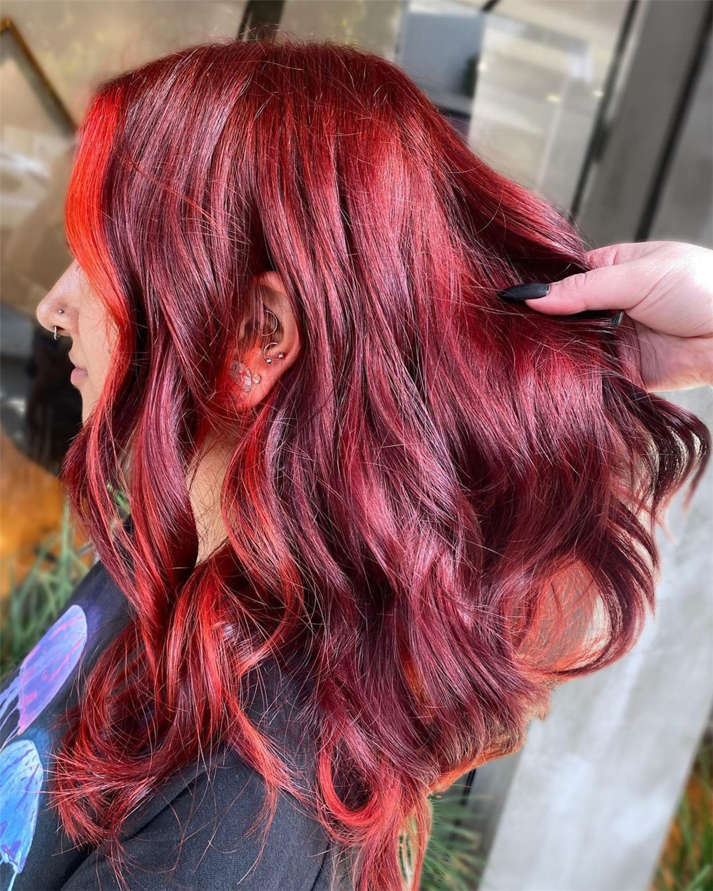 30 Burgundy Hair Color Trends 2024 for the Fall