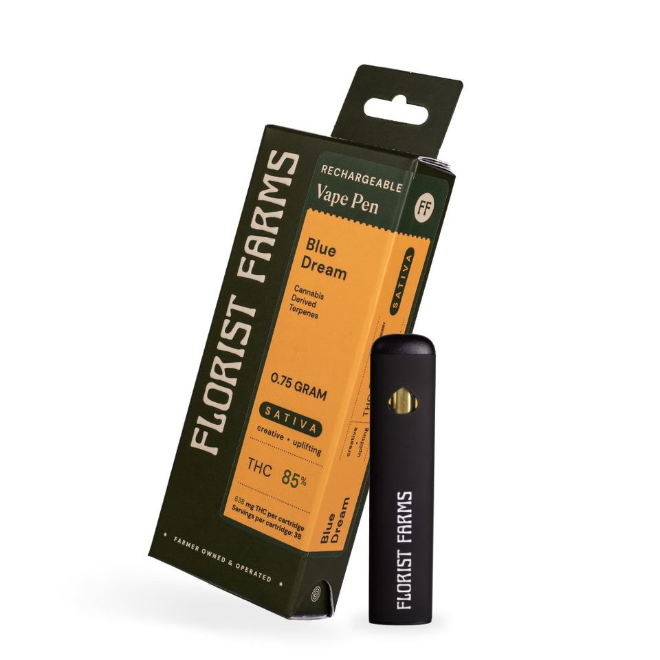 Florist Farms Blue Dream Disposable Vape (Sativa) 80 {0.75g