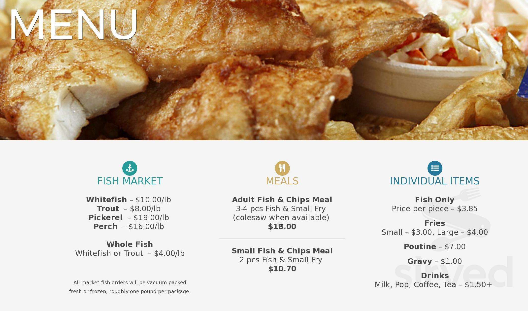 Killarney Fish and Chips Owen Sound Flight Services