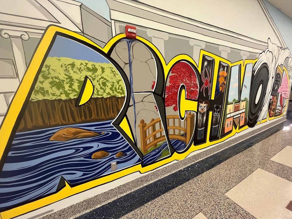 Airport Unveils to Richmond” Mural Created by Local Artists in