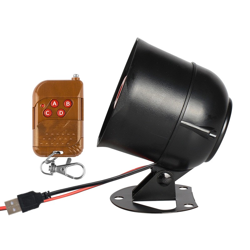 FNA501R 433MHz Wireless Remote Siren Horn with Recordable MP3 Player