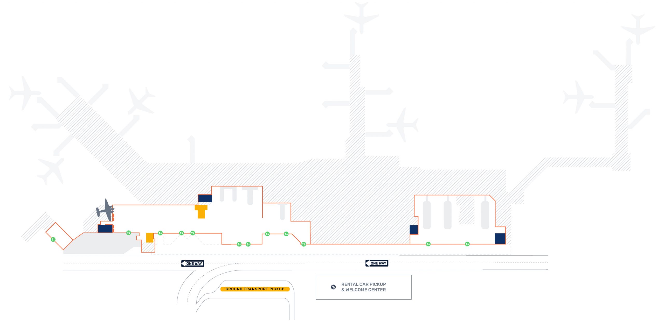 Orlando Sanford Airport Ground Transportation Transport Informations Lane