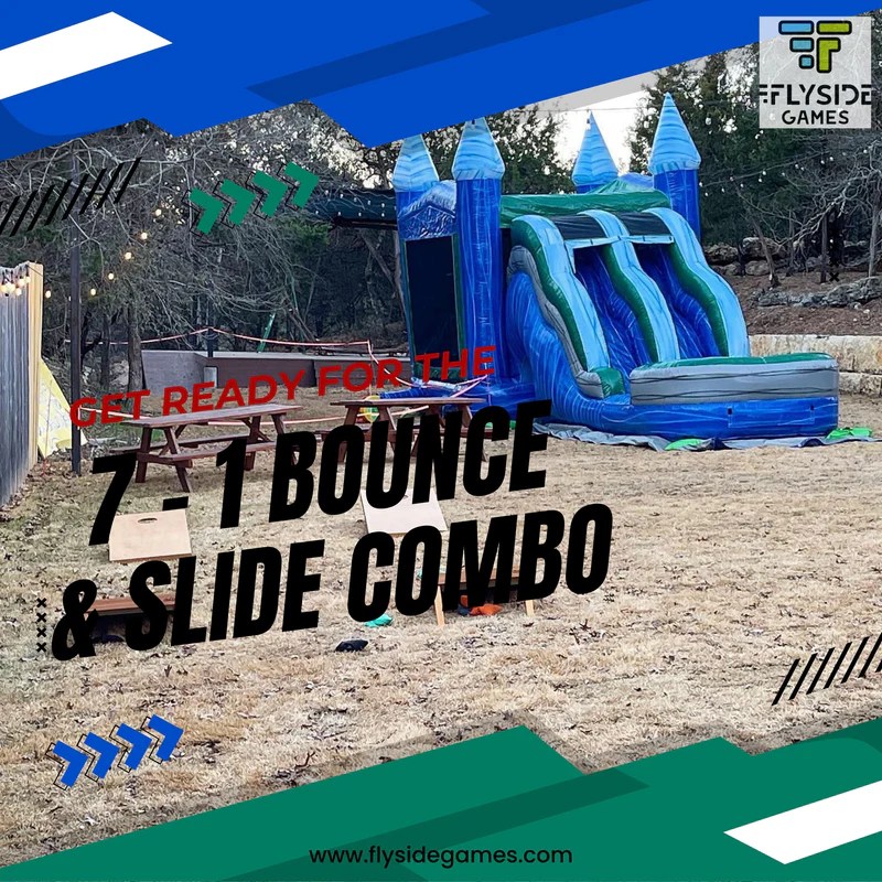 Bouncing into Buda The Hilarious Saga of the 7in1 Bounce House