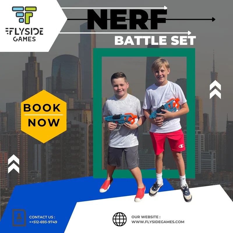 Unleash the Fun with Flyside Games Your Ultimate Nerf Gun Rental Expe