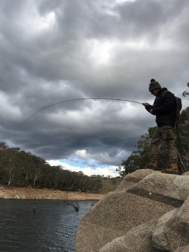 Jindabyne where there’s food, there’s fish FlyStream