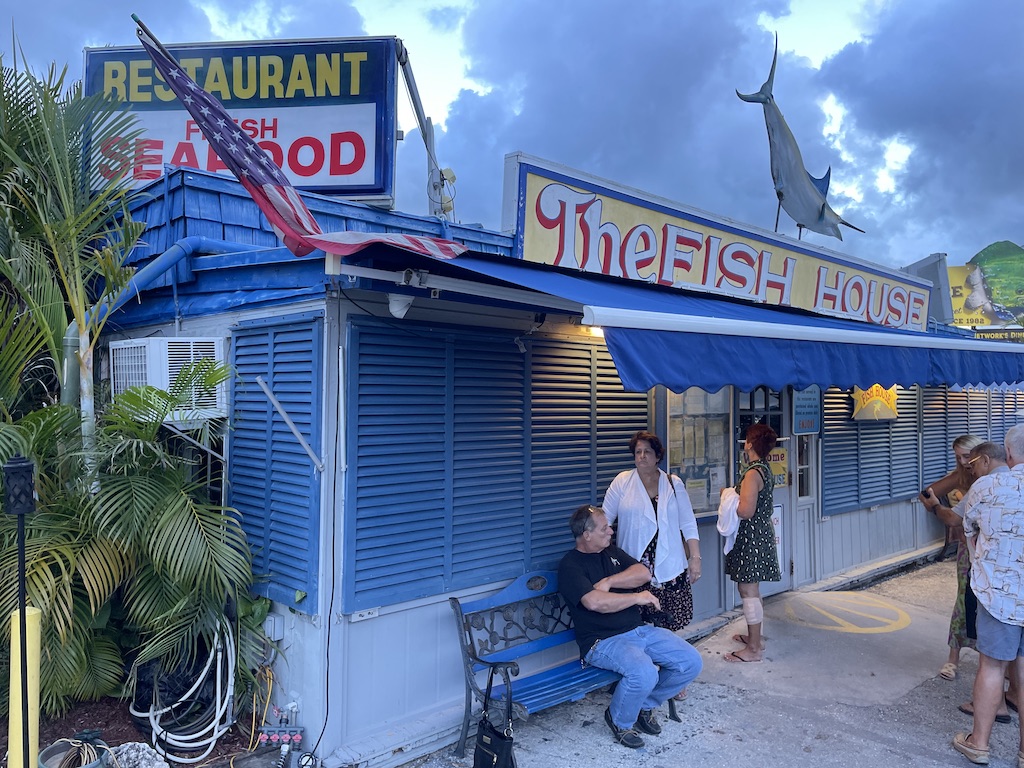The Best Local Restaurant Fish House (Key Largo, FL) Fly with Moxie