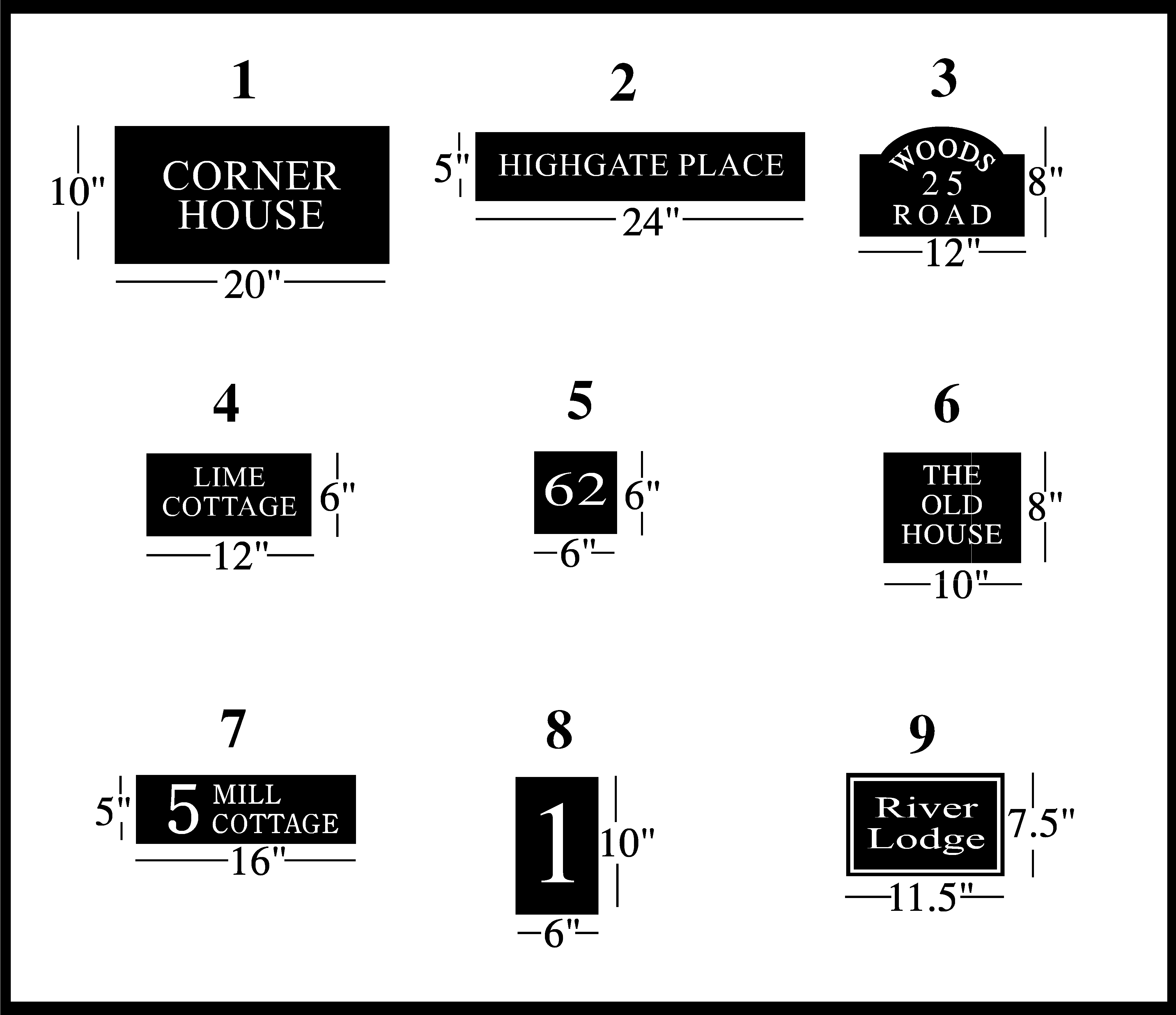 House Signs F. Masters Ltd