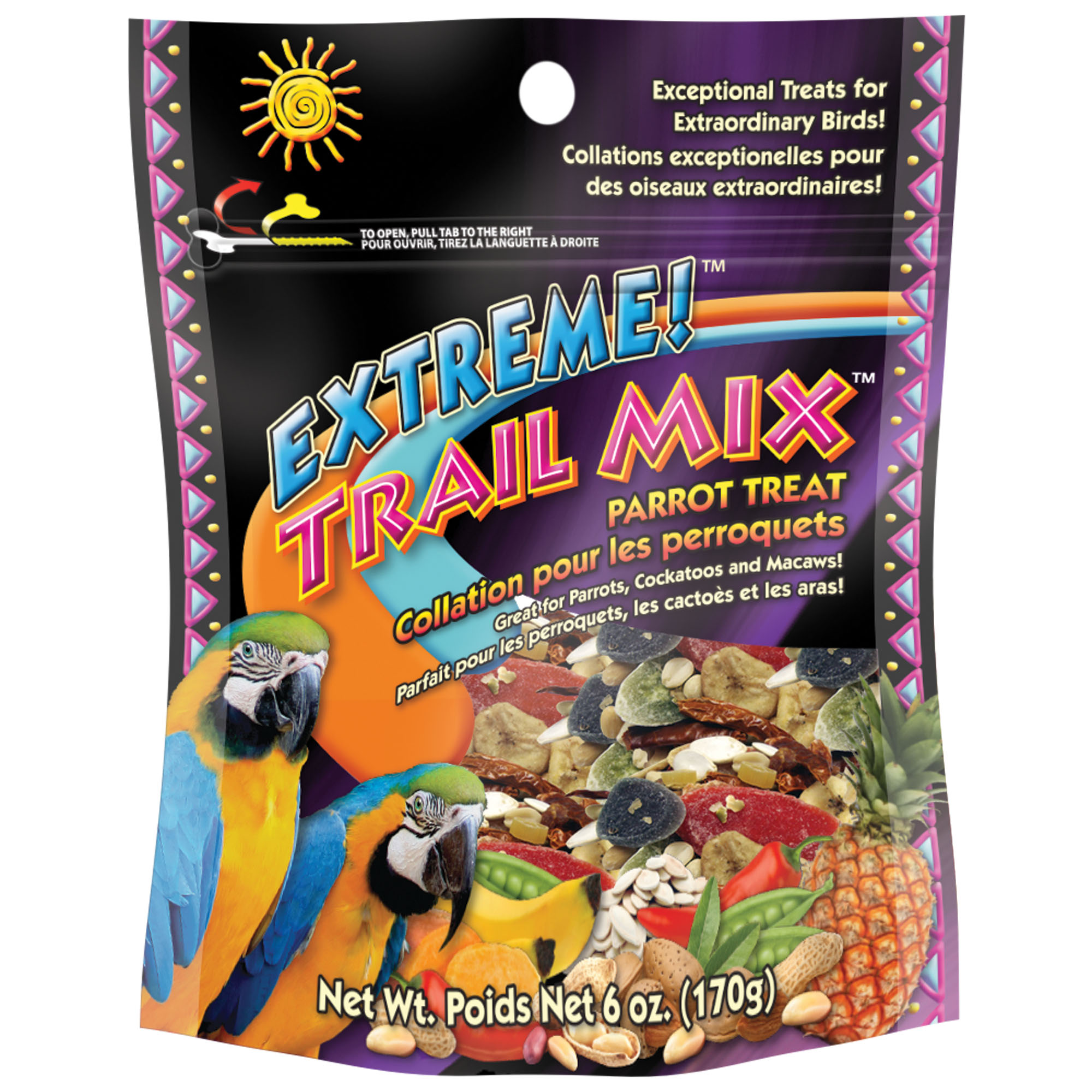 Brown's Pet Food Extreme! Trail Mix™ Parrot Treat Premium Parrot Snack