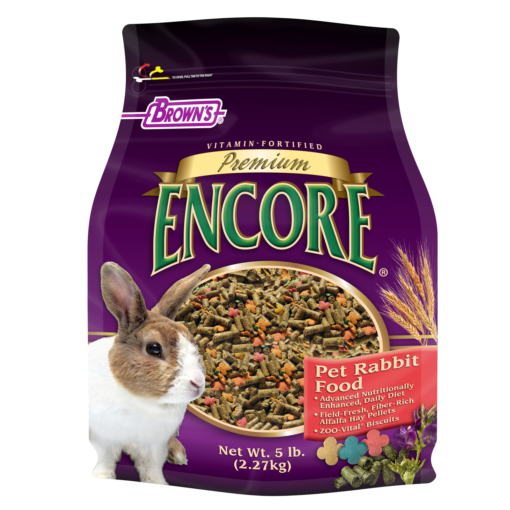 Brown's Pet Food Encore® Premium Pet Rabbit Food
