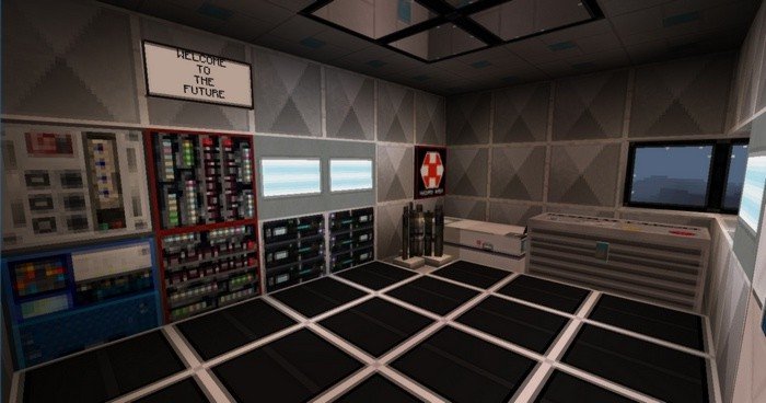 Scifi texture pack for Minecraft PE 1.0.0