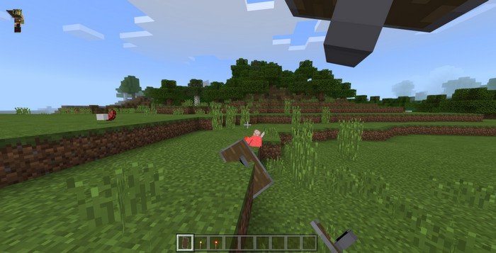 Shield mod for Minecraft PE 1.4.2