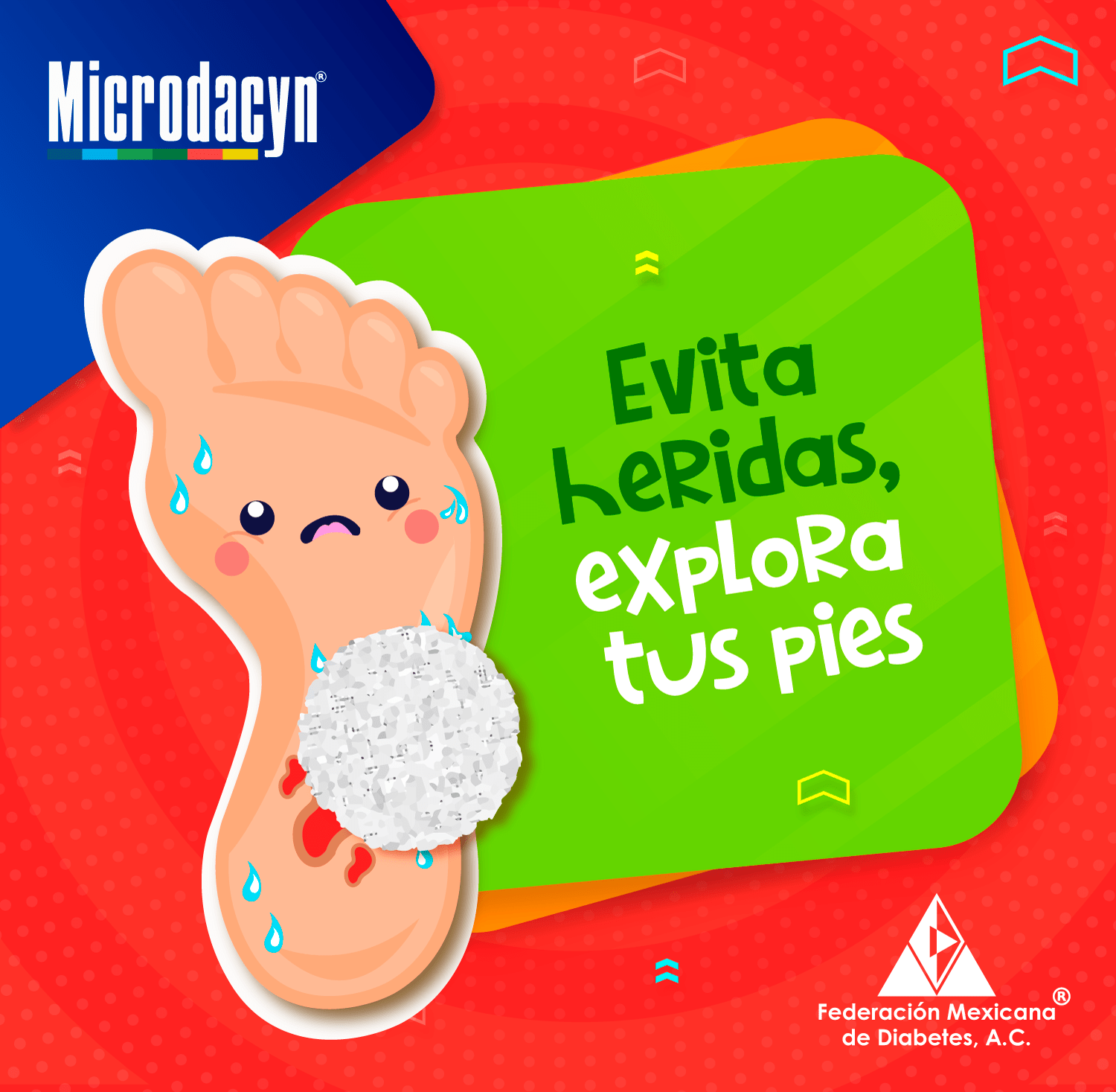 Factores de riesgo y prevención del pie diabético Federación Mexicana