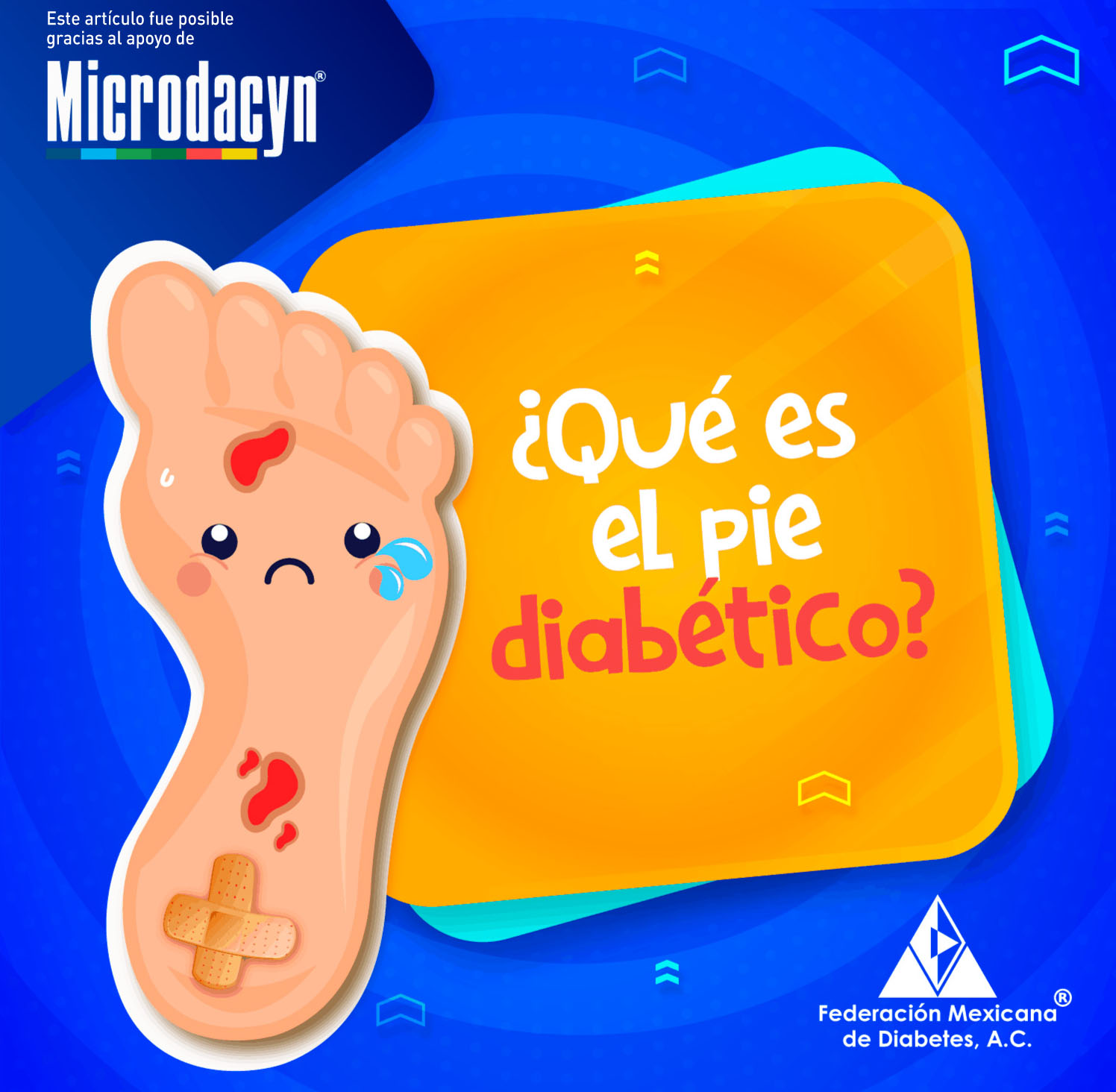 ¿Qué es el pie diabético? Federación Mexicana de Diabetes, A.C.