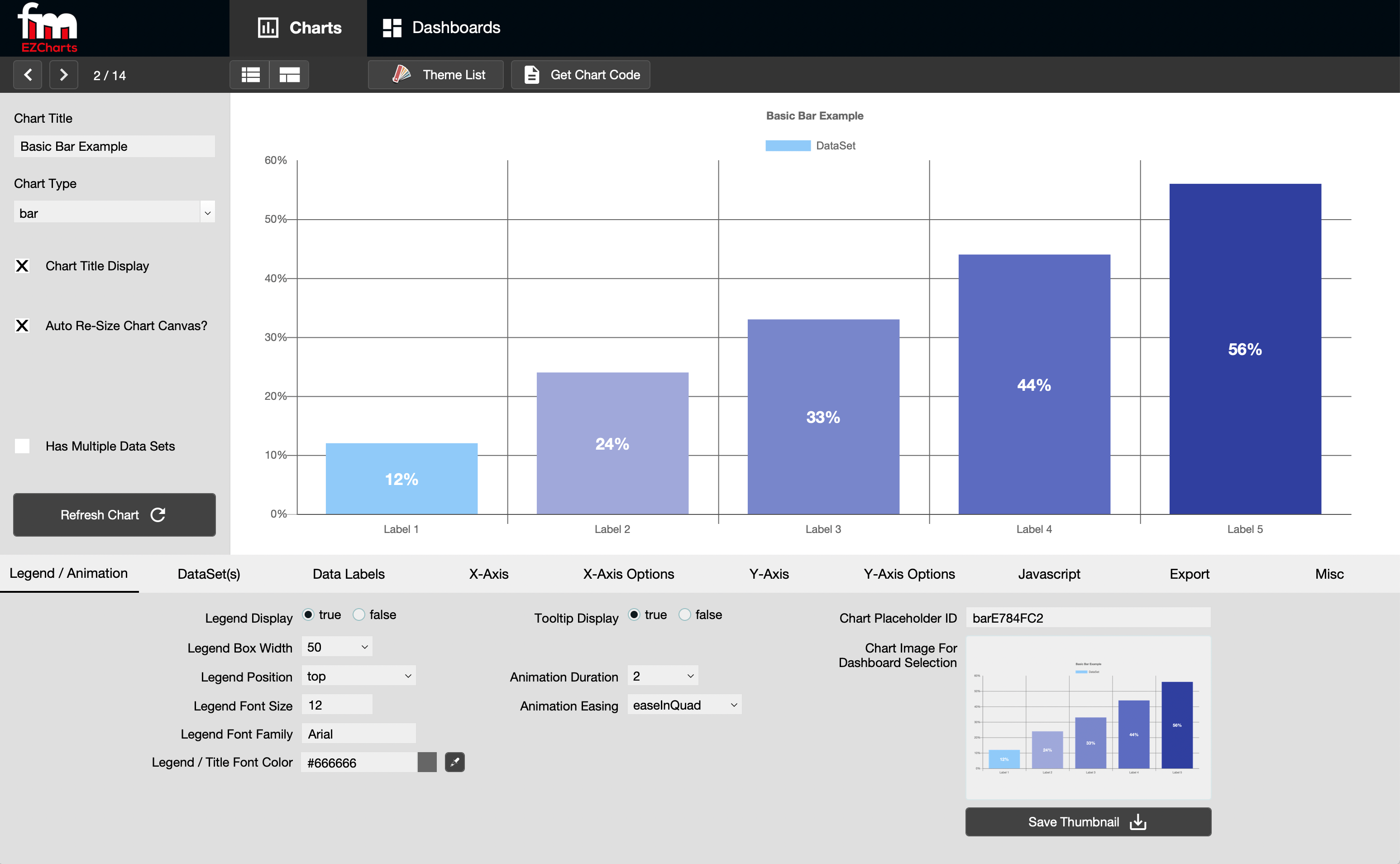 fmEZCharts FileMaker Marketplace