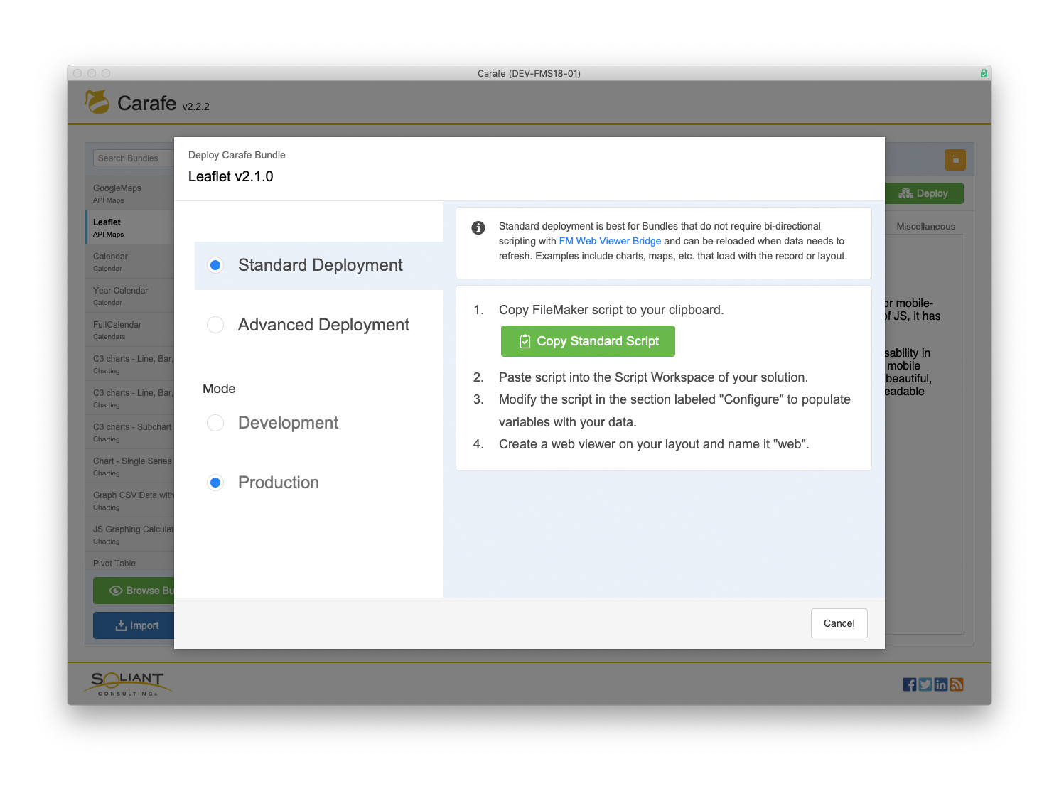 Carafe FileMaker Marketplace