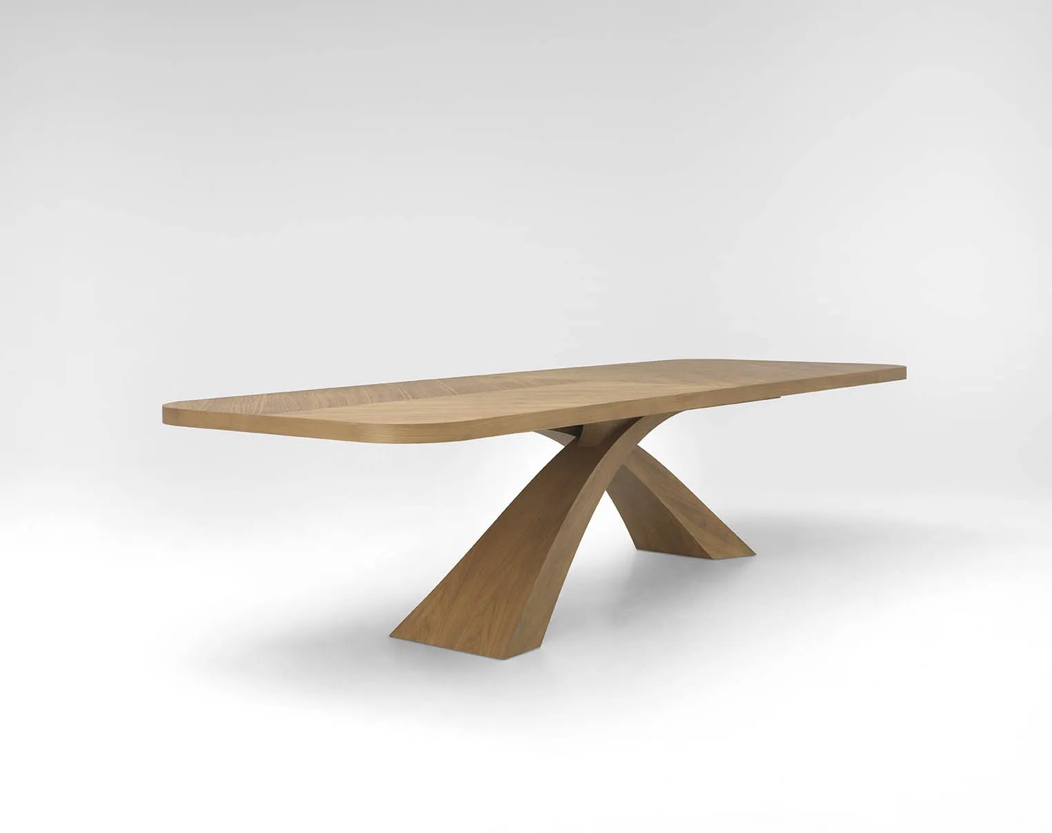 Contemporary wood table FMF Atelier